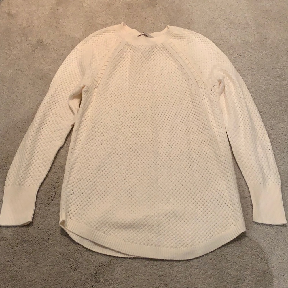 Loft Cream Colored Sweater